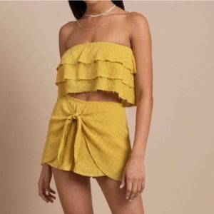 Tobi yellow two piece set ⭐️